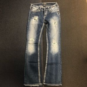 Silver Jeans Distressed
